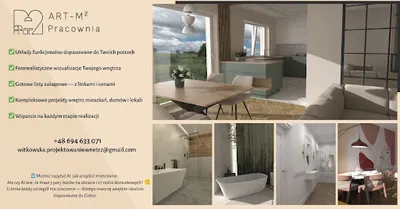 Pracownia Art-M2 Ewelina Witkowska Projektowanie wnętrz